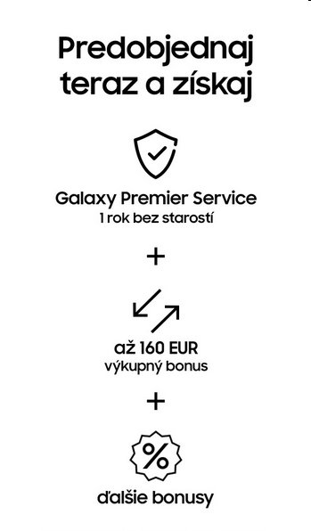 Darček - Výkupný bonus Galaxy Z Fold6 a Galaxy Z Flip6 - novysamsung.sk maximálne v cene 160 €