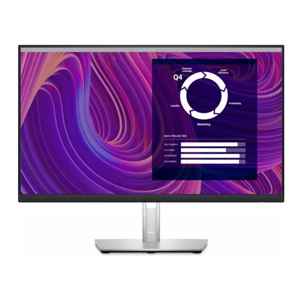 DELL P2423DE 24" QHD (2560 x 1400), IPS, 300nit, 1000:1, 5ms, PIVOT, HDMI, 2xDP, USB-C, RJ-45, Black, 3Y DELL-P2423DE