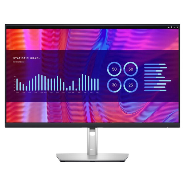 Monitor DELL P2723DE 27" QHD, 2560 x 1400, IPS, 350 nit, 1000:1, 5 ms, PIVOT, HDMI, DP, USB-C, RJ-45, čierny DELL-P2723DE