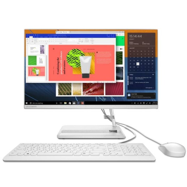 Lenovo IdeaCentre AIO 3 24ALC6 Ryzen3 7330U, 8 GB 512 GB SSD, 23,8" FHD IPS, IntegrRadeon Win11Home, biely