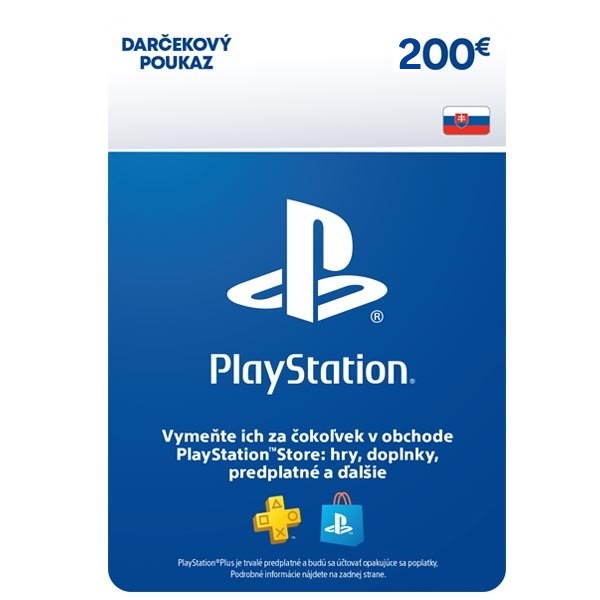 PlayStation Store Gift Card 200€