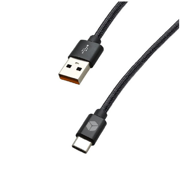 Sturdo Dátový a nabíjací kábel USBUSB-C, 3A, 1.5m, čierny KAB-0112-STU-TYPEC