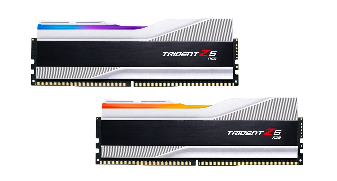 G.SKILL 32GB kit DDR5 5600 CL28 Trident Z5 RGB, použitý, záruka 12 mesiacov F5-6400J3239G16GX2-TZ5RS