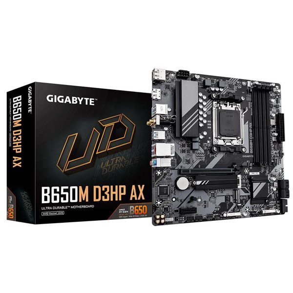 Gigabyte B650M D3HP AX Základná doska, AMD B650, AM5, 4xDDR5, mATX