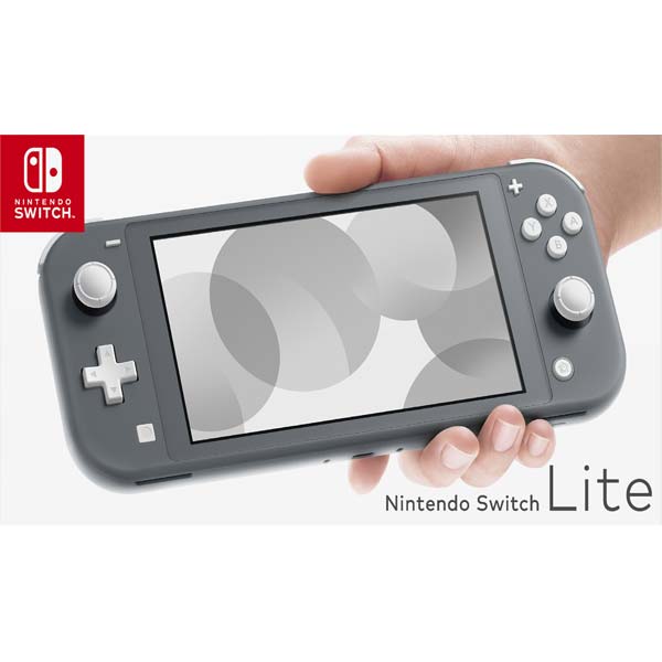 Nintendo Switch Lite, grey SN - BAZÁR (použitý tovar)