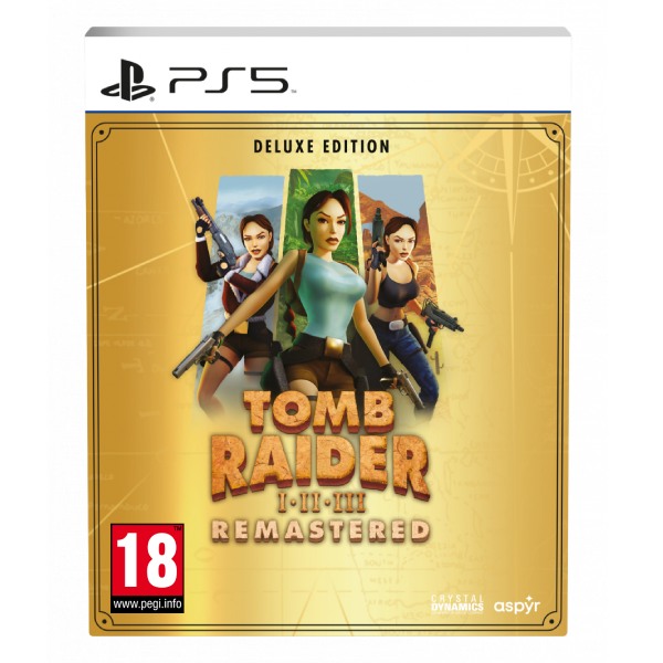 Tomb Raider I-III Remastered Starring Lara Croft CZ (Deluxe Edition)