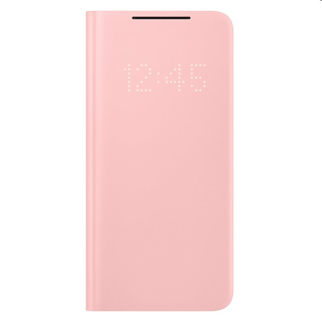 E-shop Samsung LED View Cover S21 Plus, pink, použitý, záruka 12 mesiacov EF-NG996PPEGEE