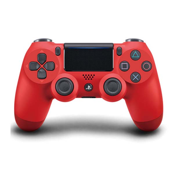 Sony DualShock 4 Wireless Controller v2, magma red, rozbalený, záruka 24 mesiacov