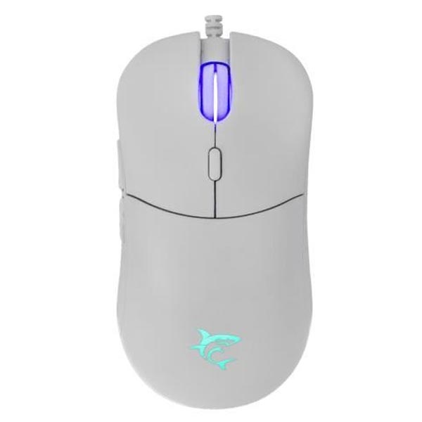 E-shop White Shark BAGDEMAGUS herná myš, 6D, 7200 dpi, biela BAGDEMAGUS-W
