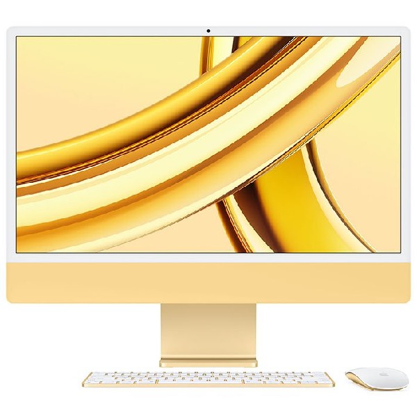 Apple iMac 24" 4,5K M3 8C CPU10C GPU 8512 GB, žltý SK Z19G