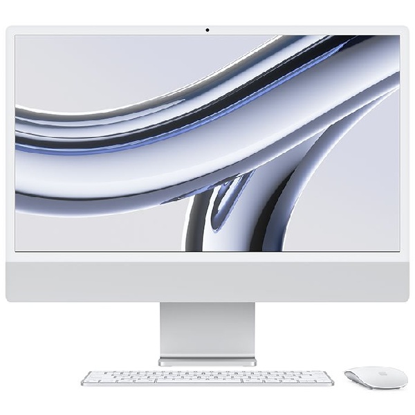 Apple iMac 24" 4,5K M3 8C CPU8C GPU 8256 GB, strieborný SK MQR93SLA