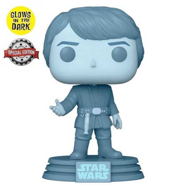 POP! Holographic Luke Skywalker (Star Wars) Special Edition (Glows in The Dark), použitý, záruka 12 mesiacov POP-0615