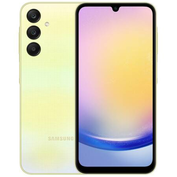 Samsung Galaxy A25 5G, 6/128GB, yellow, rozbalený, záruka 24 mesiacov