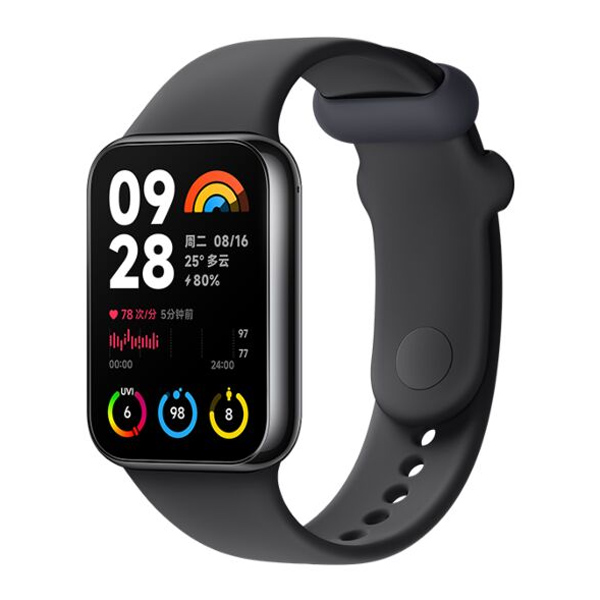 Xiaomi Smart Band 8 Pro, čierna, použitý, záruka 12 mesiacov 6941812763285