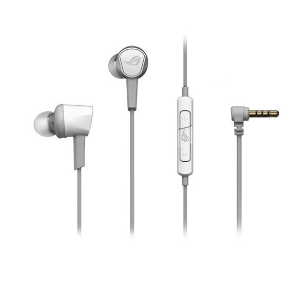 ASUS ROG Cetra II Core In-Ear Gaming Headphones, moonlight white, vystavený, záruka 21 mesiacov 90YH0360-B2UA00