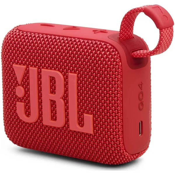 JBL GO 4 prenosný reproduktor, červený