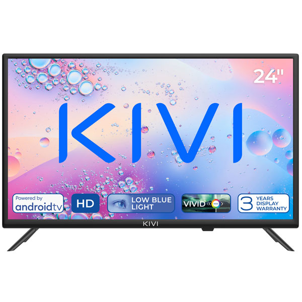 KIVI TV 24H760QB, 24" (61 cm), HD LED TV,  AndroidTV, čierny