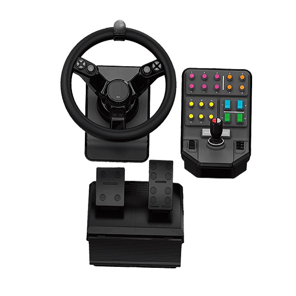 Logitech G Heavy Equipment Bundle Farm Sim Controller, použitý, záruka 12 mesiacov