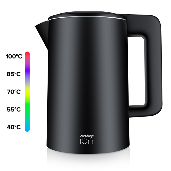 Niceboy ION ThermoKettle TK5 rýchlovarná kanvica, čierna kettle-tk5-black