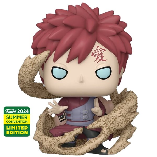 POP! Animation: Gaara (Naruto Shippuden) 2024 Summer Convention Limited Edition POP-1649