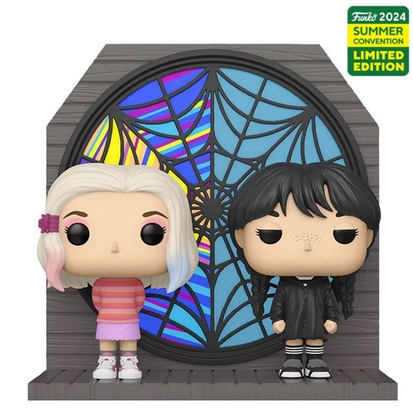 POP! Moment: Wednesday & Enid (Wednesday) 2024 Summer Convention Limited Edition, vystavený, záruka 21 mesiacov