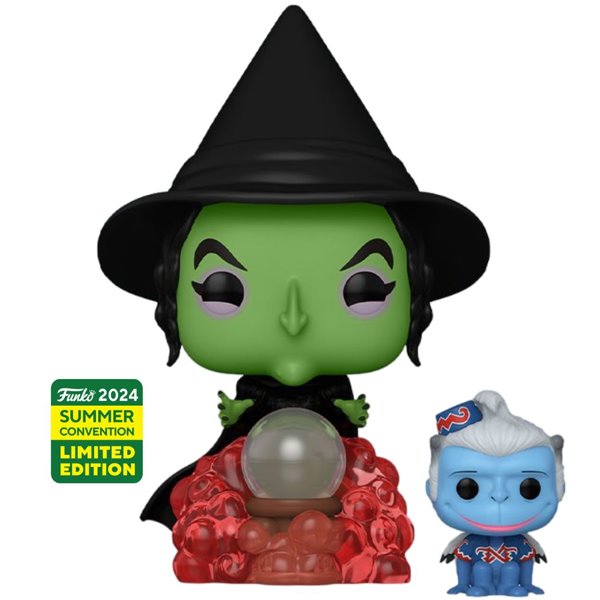 POP! Movies: Wicked Witch with Winged Monkey (The Wizard of Oz) 2024 Summer Convention Limited Edition POP-1581