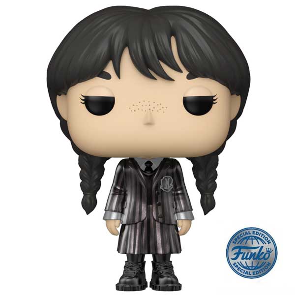 POP! TV: Wednesday Addams (Wednesday) Special Edition Metallic, vystavený, záruka 21 mesiacov POP-1311