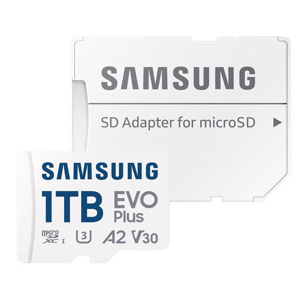 Samsung EVO Plus 1024 GB microSDXC, SD adaptér