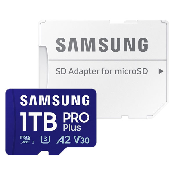 Samsung PRO Plus 1024 GB microSDXC, SD adaptér MB-MD1T0SAEU