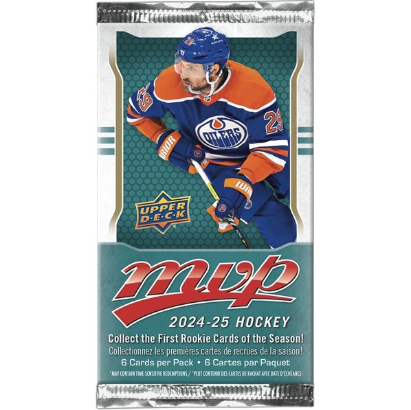 2024/2025 Upper Deck MVP Hockey Retail Balíček Kariet