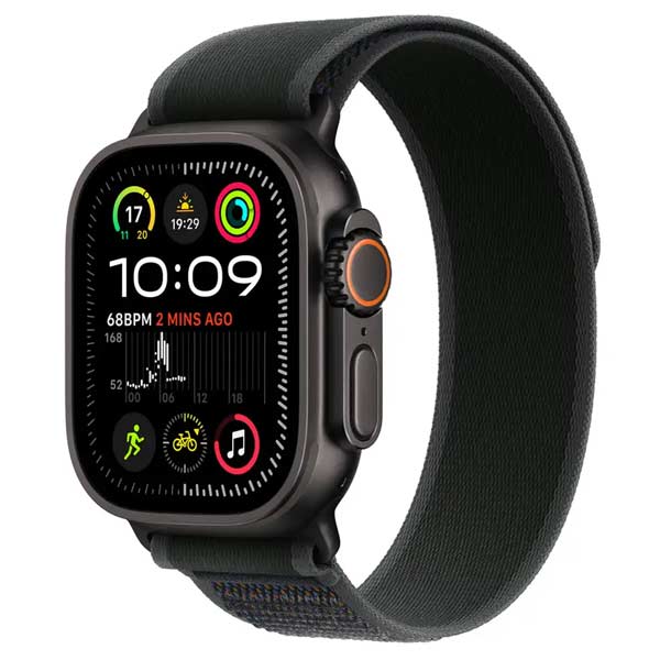 Apple Watch Ultra 2 GPS + Cellular 49mm Black Titanium Case, nový tovar, neotvorené balenie