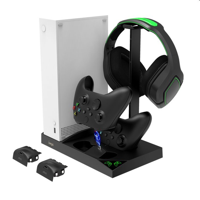 iPega Xbox Series S, Wireless controller, Wireless headset dock w batteries, black, použitý, záruka 12 mesiacov PG-XBS013