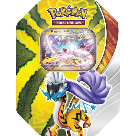 Kartová hra Pokémon TCG: Paradox Destinies Tin Raging Bolt ex (Pokémon)