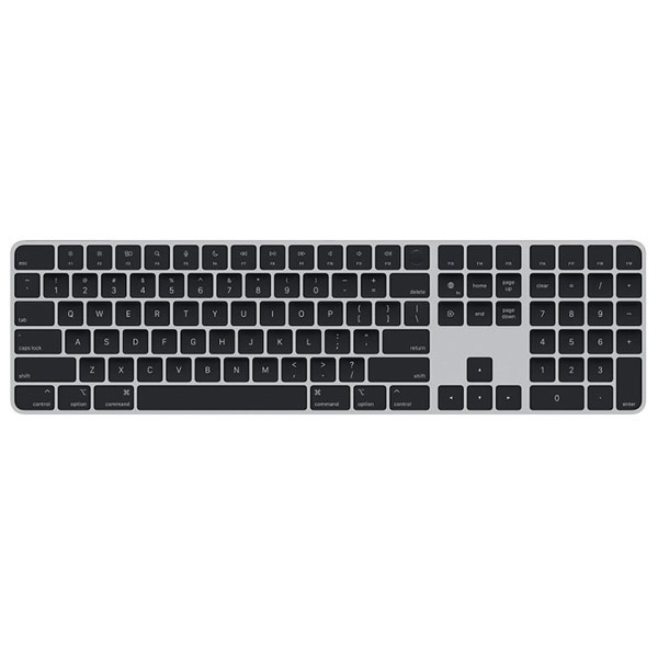 Apple Magic Keyboard s Touch ID a numerickou klávesnicou, SK, čierna (USB-C)