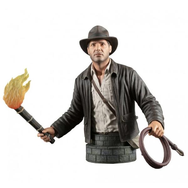 Busta Indiana Jones: Raiders of the Lost Ark 1/6 SDCC 2023 exkluzívna, 15 cm