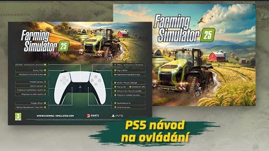 Darček - Farming Simulator 25 Poster PS5 v cene 4,99 €