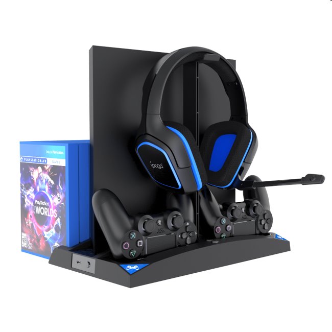 iPega P4009 PlayStation 4, Dualshock, Headset dock, vystavený, záruka 21 mesiacov