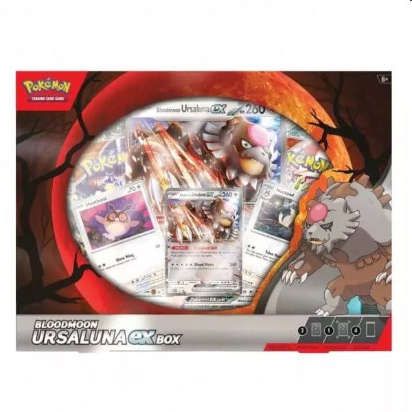 Kartová hra Pokémon TCG: Bloodmoon Ursaluna ex Box (Pokémon)