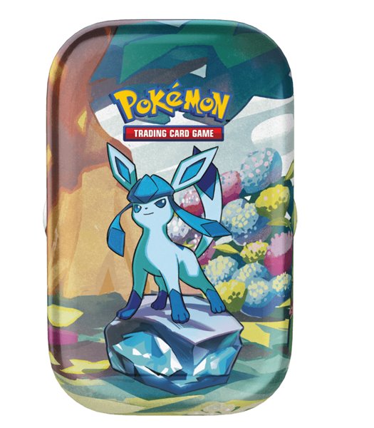 Kartová hra Pokémon TCG: Scarlet & Violet Prismatic Evolutions Mini Tin Glaceon (Pokémon)