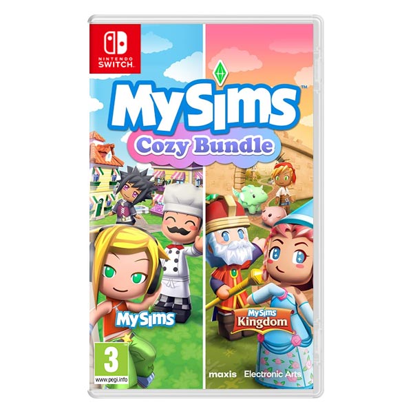 MySims Cozy Bundle [NSW] - BAZÁR (použitý tovar)