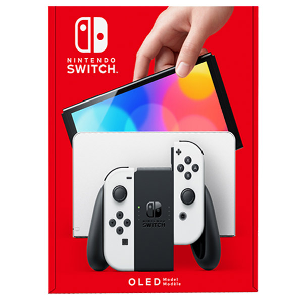 Nintendo Switch (OLED Model), white, vystavený, záruka 21 mesiacov