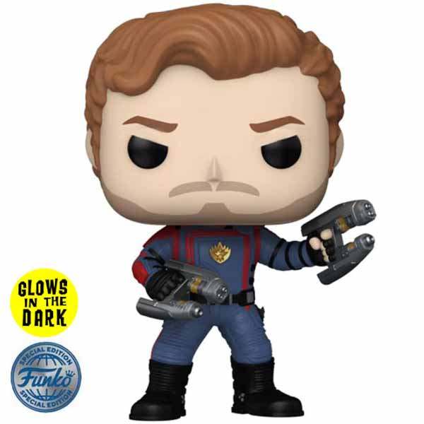 POP! Guardians of the Galaxy Volume 3: Star Lord (Marvel) Special Edition (Glows in The Dark), použitý, záruka 12 mesiac