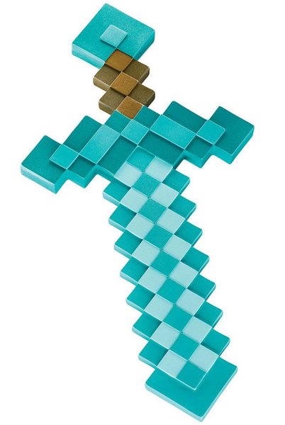 Replika Diamond Meč (Minecraft) 51 cm