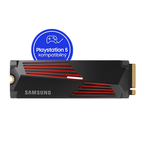 Samsung SSD 990 PRO w/ heatsink, 2TB, NVMe M.2, vystavený, záruka 21 mesiacov