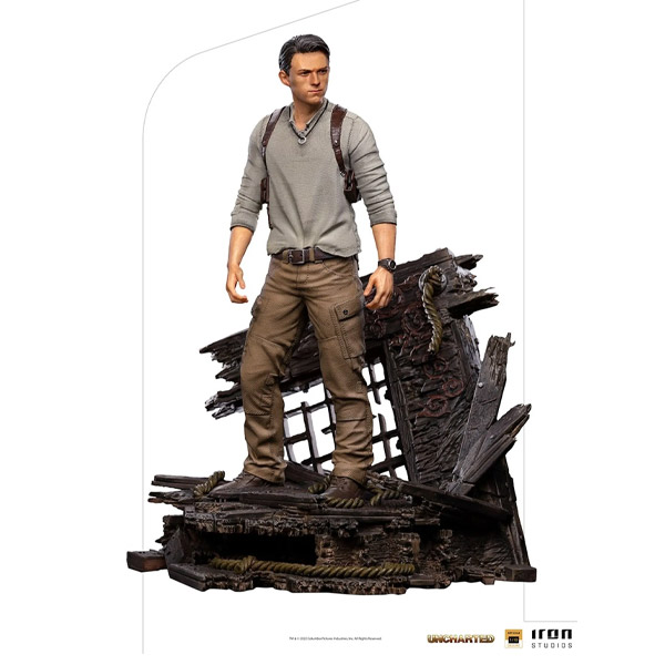 Soška Nathan Drake Deluxe Uncharted Movie Art Scale 1/10 (Uncharted)