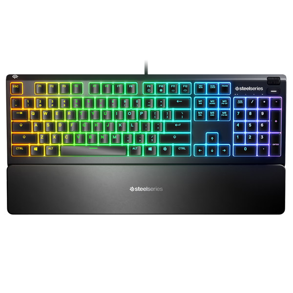 SteelSeries Apex 3 US, použitý, záruka 12 mesiacov