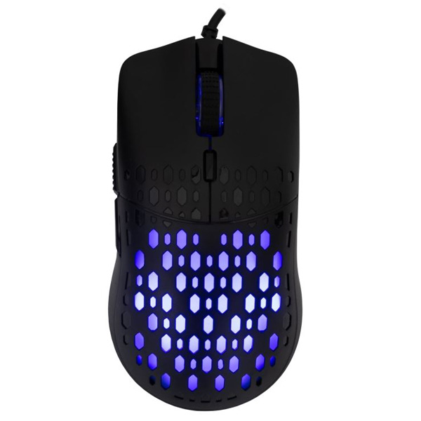 Baracuda Gaming mouse OCTOPUS, 6D, 3600 dpi, black, vystavený, záruka 21 mesiacov