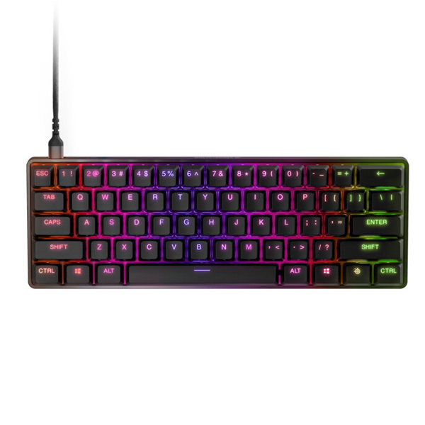 SteelSeries Apex 9 Mini US, vystavený, záruka 21 mesiacov