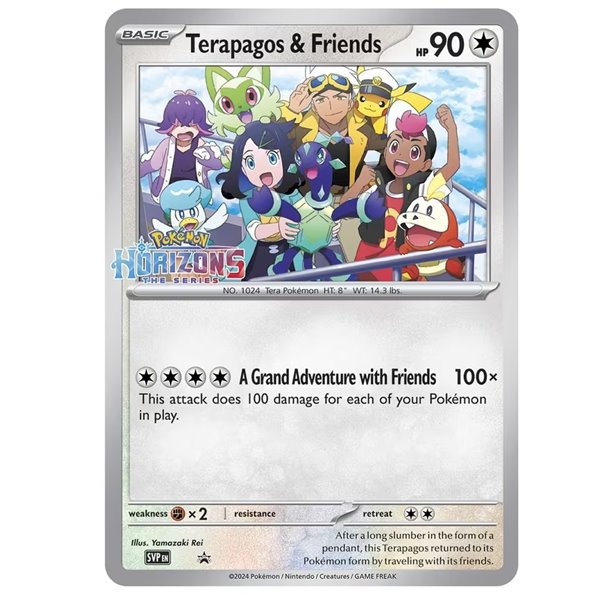 Darček - Pokemon karta Horizons Terapagos & Friends Oversized v cene 6,82 €