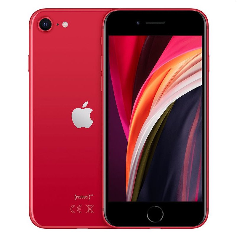 Apple iPhone SE (2020), 64GB, (PRODUCT)RED, Trieda C - použité s DPH, záruka 12 mesiacov